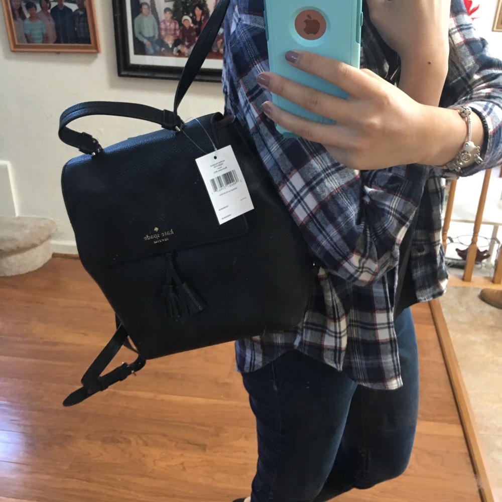 Kate Spade leather backpack - Picture 7 of 8